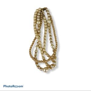 Vintage Pearl Necklaces Set Of 3